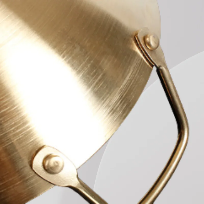 YU Online - Kuali Emas Tahan Karat Dua tangkai / Gold Double Handle Stainless Steel Wok / Kuali Besi Tahan Karat Kwali thumbnail 5