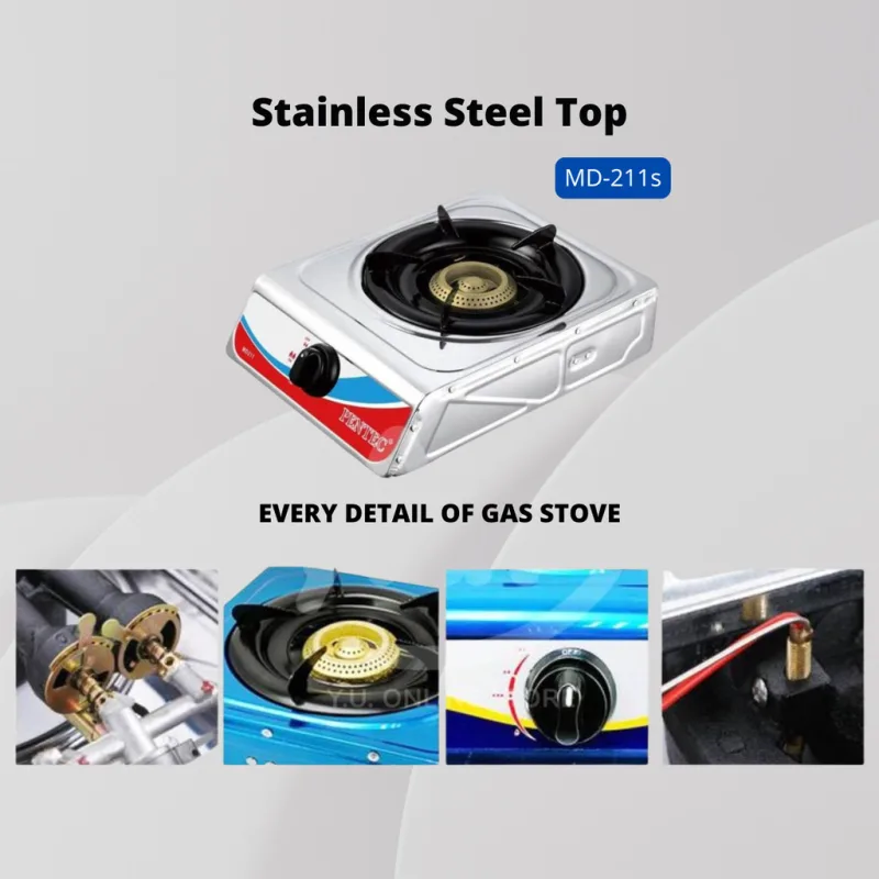 YU Online - Pentec Dapur Gas Satu Pembakar / Single Burner Gas Stove / Sirim / 1 tahun warranty thumbnail 4