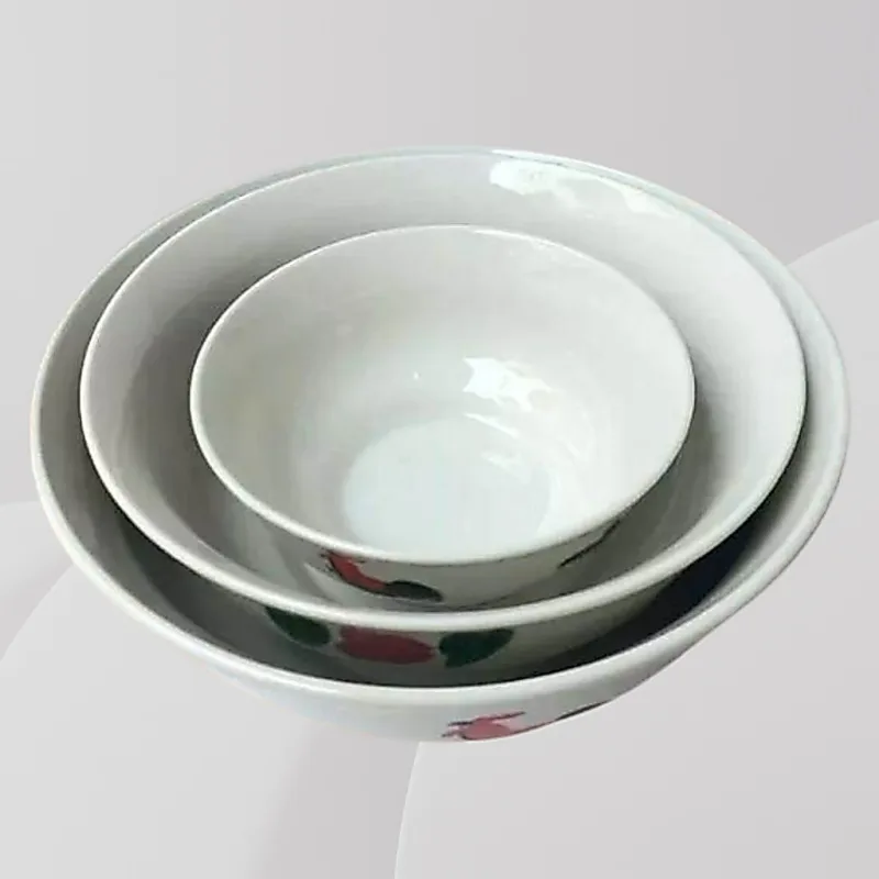 Yu Online - Pinggan Mangkuk Tradisonal / Traditional Chinese Rooster Ceramic Rice Bowl Rooster Soup Bowl | 怀旧鸡公饭碗 thumbnail 5