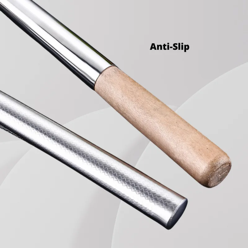 Yu Online - Senduk dan Sodek / Stainless Steel Soup Ladle With Wood Handle / Turner With Wood Handle / Spatulas / Sudih thumbnail 4