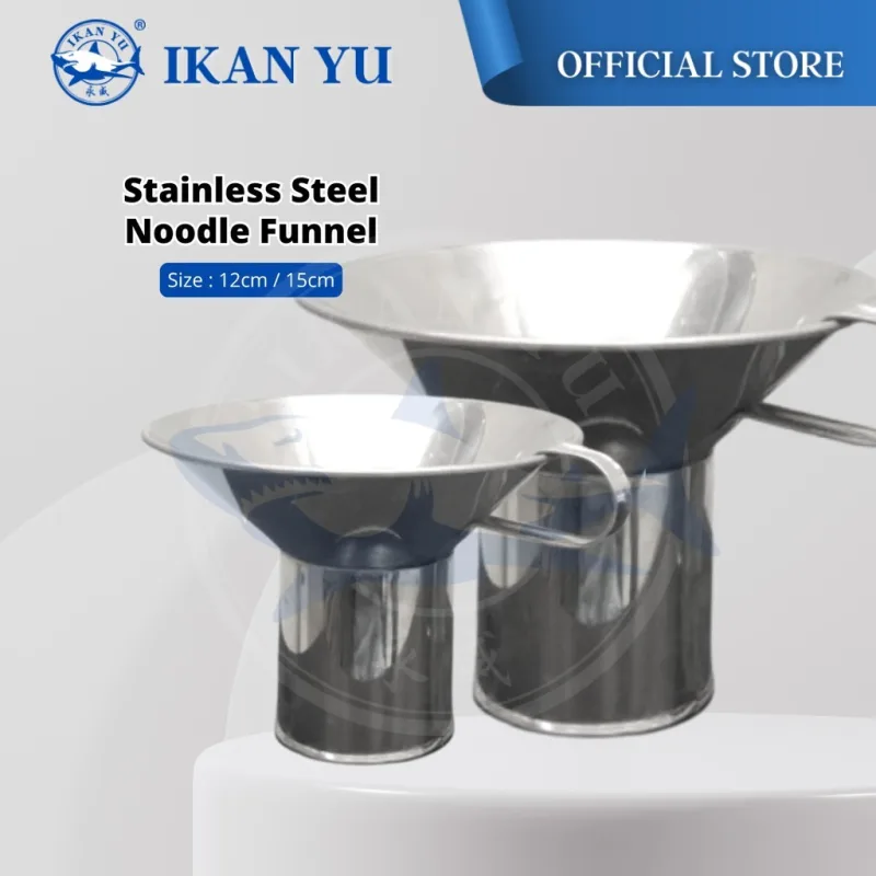 Yu Online - Corong Bungkus Mee / Stainless Steel Noodle Funnel / Tabao
