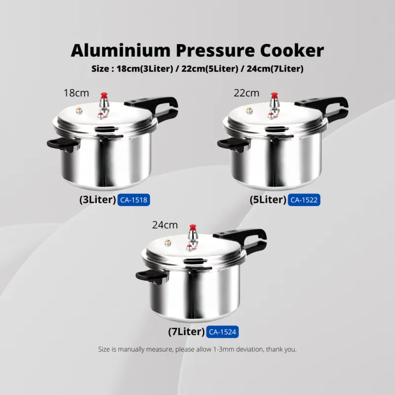 YU Online - Periuk Tekanan Aluminium / Gas Pressure Cooker / Periuk rebus tulang / Periuk Presto / 气压锅 thumbnail 5