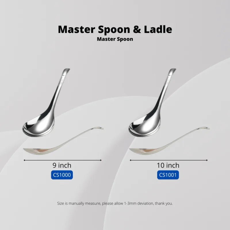 Yu Online - Senduk Bufet / Stainless Steel Master Spoon/Oil Ladle/Soup Ladle/Buffet Spoon/Sudu Nasi thumbnail 3