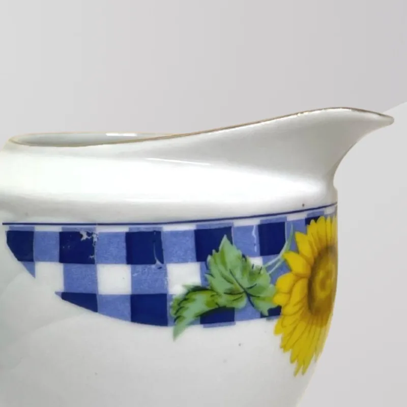 YU Online - Seramik Jug Susu / Ceramic Sunflower Sugar Container & Milk Jug / Bekas Gula / Milk Creamer jug / milk pot thumbnail 3