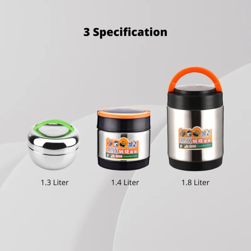 YU Online - Termos Bekas Makanan / Thermos Food Jar/Thermos Flask/Thermal Lunch Box/Food Container thumbnail 3