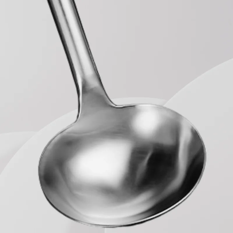 YU Online - Senduk Sodek Keluli Tahan Karat / Stainless Steel Soup Ladle & Turner Bakelite Handle / oil ladle / spade thumbnail 3