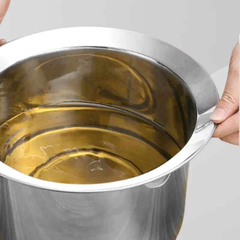 YU Online - Periuk Minyak Keluli Tahan Karat / Stainless Steel Oil Pot / Sauce Pot / Seasoning Pot / 油盆 thumbnail 3