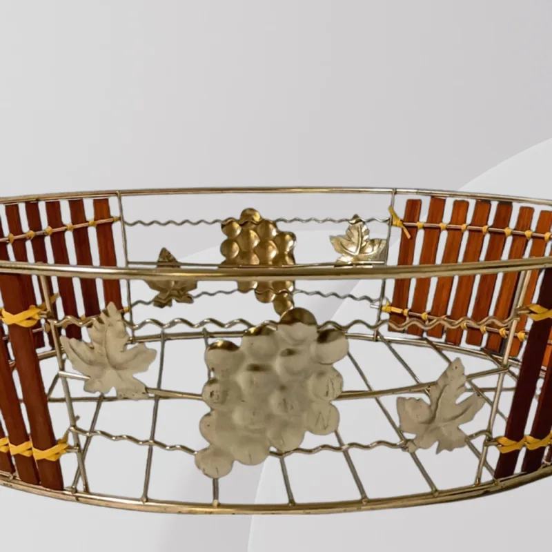 YU Ready Stock Metal Fruit Basket Fruit Serving Decorative Countertop Storage Basket Snack Organizer thumbnail 5