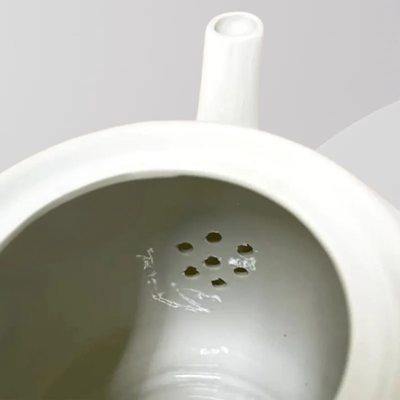 Yu Online - Teko Seramik Kangkung dan Ayam Jantan / Rooster & Flower Ceramic Teapot / Kangkung Teapot / Tea Pot / 陶瓷茶壶 thumbnail 3