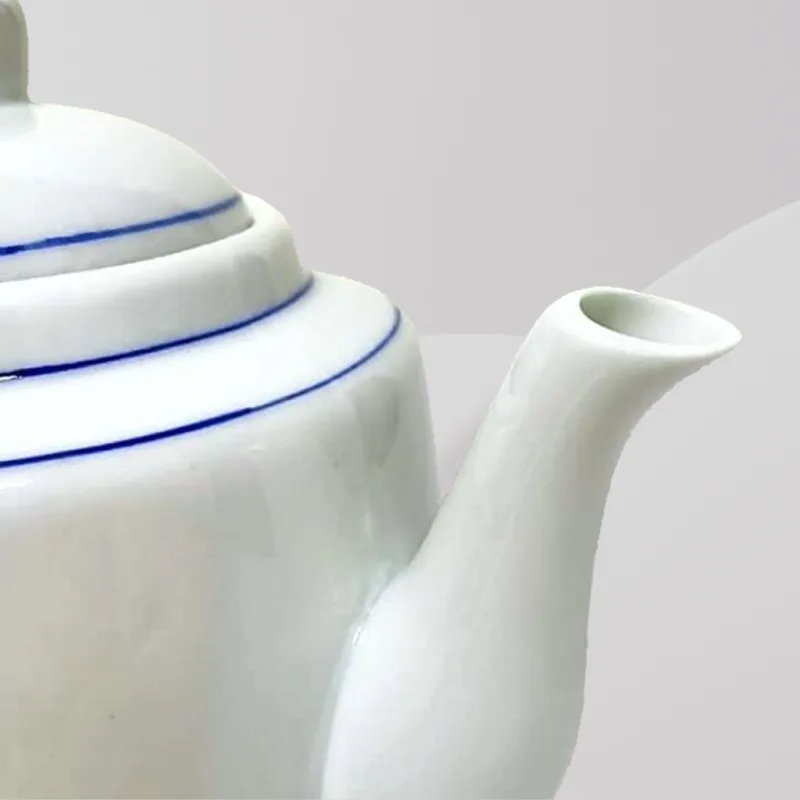 Yu Online - Teko Seramik Kangkung dan Ayam Jantan / Rooster & Flower Ceramic Teapot / Kangkung Teapot / Tea Pot / 陶瓷茶壶 thumbnail 4