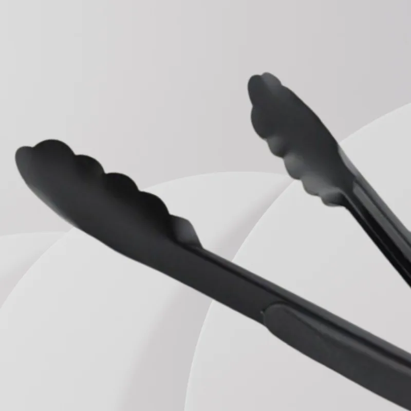 YU Online - Penyepit Makanan kek / stainless steel Black Color Food Tongs Clip / Bread Clip Tongs / Cake Clipper thumbnail 4