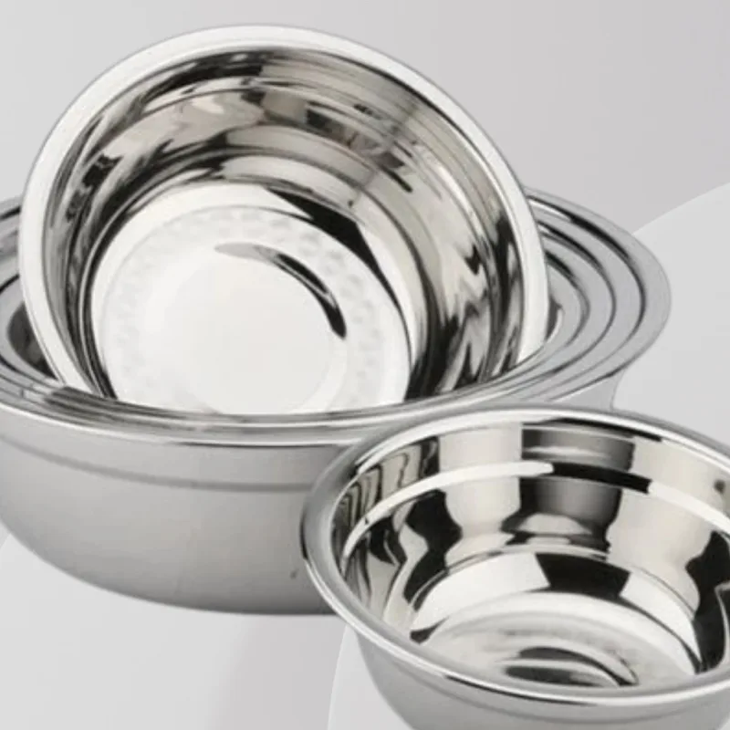 YU Online - Mangkuk Keluli Tahan Karat / Food Grade Stainless Steel Bowl / basin / kitchen bowl thumbnail 3
