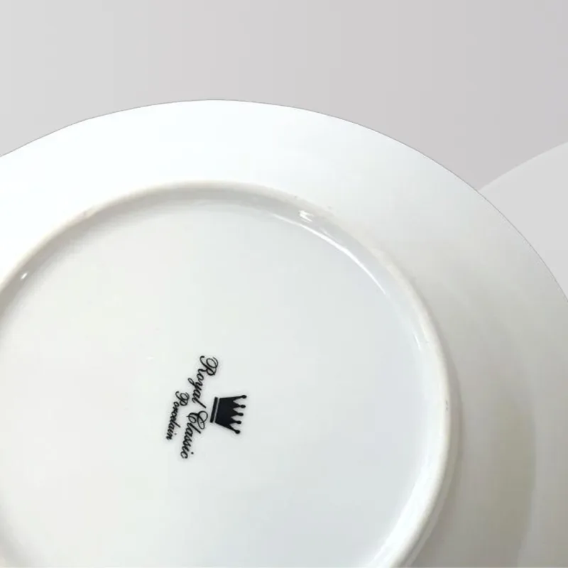 YU Online - 6pcs Set Enamel Pinggan Mangkuk Set Bunga Lama / Porcelain Plate and Bowl Set Dinner Set / Dinnerware thumbnail 5