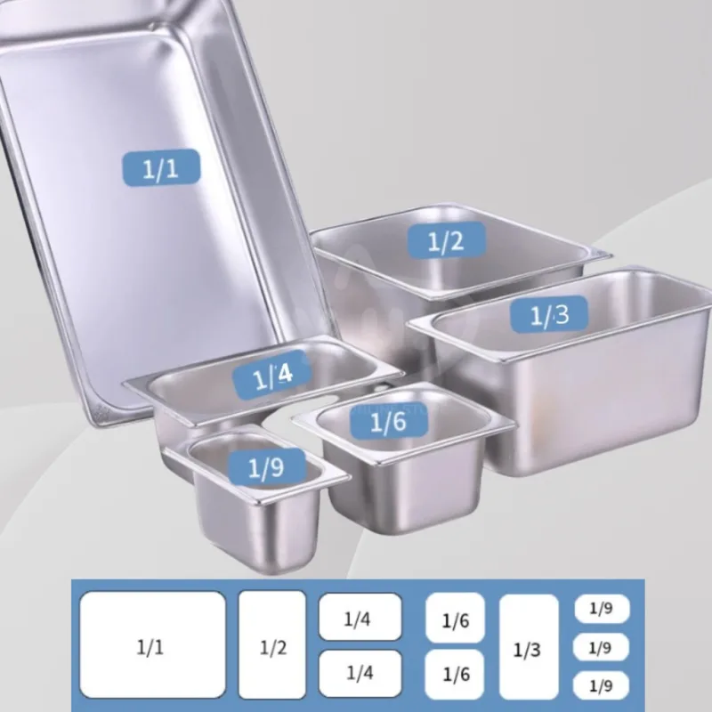 YU Online - Bekas Bufet / Stainless Steel Food Pan and Cover / Bekas Makanan / Tray Makanan / Buffet / Kenduri Tray thumbnail 5