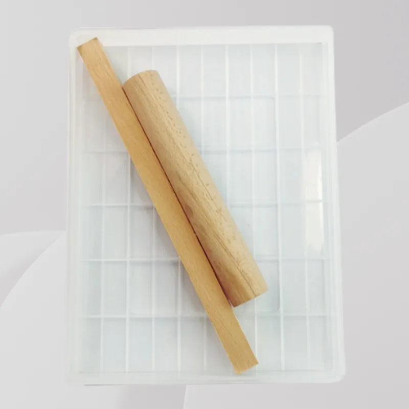 YU Online - 5in1 Acuan Nougat Garisan Pemotong Dua Sisi / Handmade DIY Nougat Mold Tray with Double Side Cutting Line thumbnail 4
