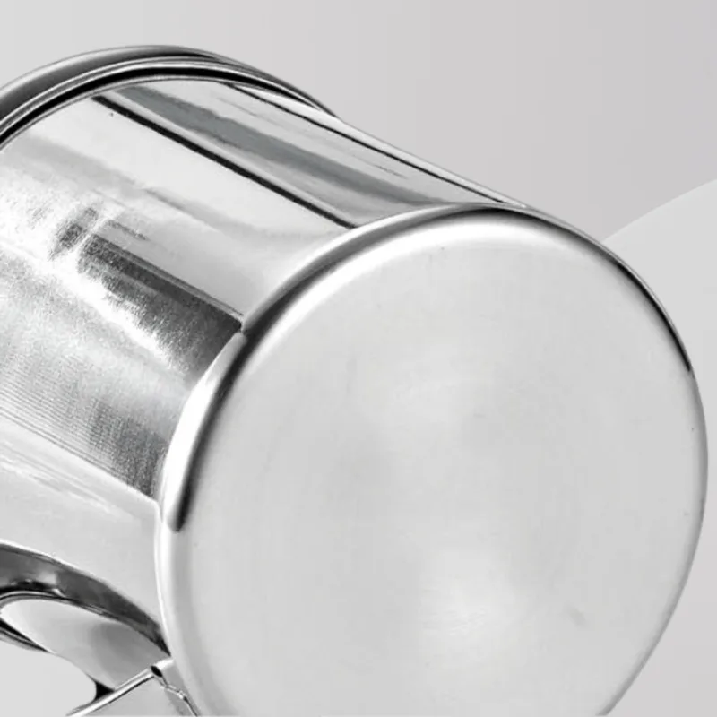 YU Online - Cawan Kopi Tebal Tahan Karat / Thick Stainless Steel Mug with Lid / Coffee Cup with Cover / cawan teh tarik thumbnail 5