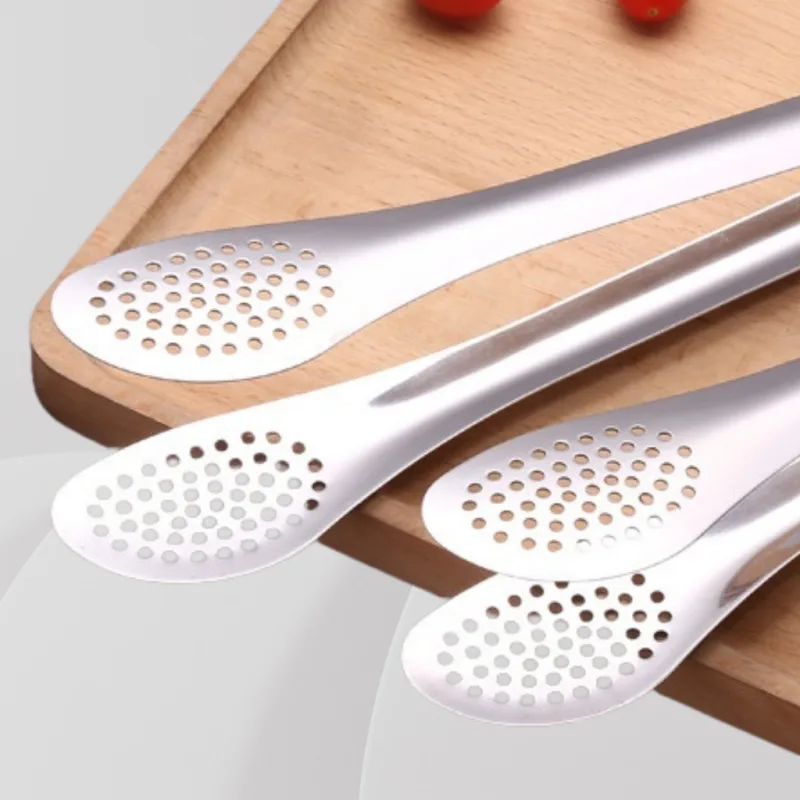 YU Online - Penyepit Roti Tahan Karat / Food Clip Tongs Bread Anti-scalding Clipper Buffet Barbecue thumbnail 3
