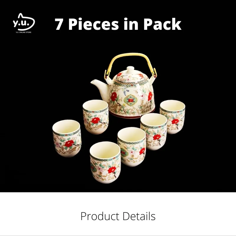 YU Ready Stock Chinese Teapot Set 中国茶套装 7pcs thumbnail 3