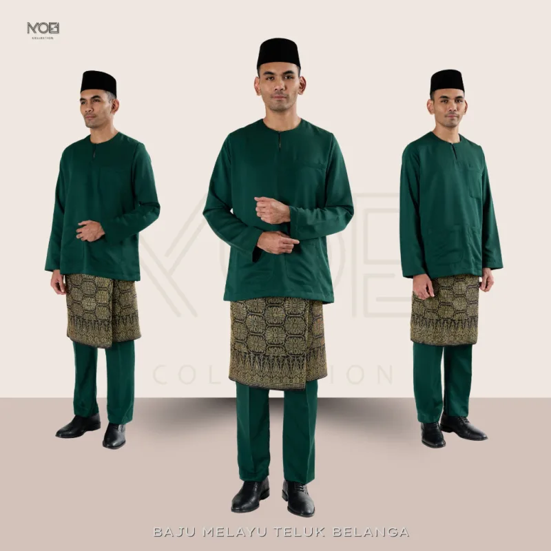 BAJU MELAYU TELUK BELANGA HANG LEKIR IN 7 COLOUR BY MOFF2U thumbnail 2