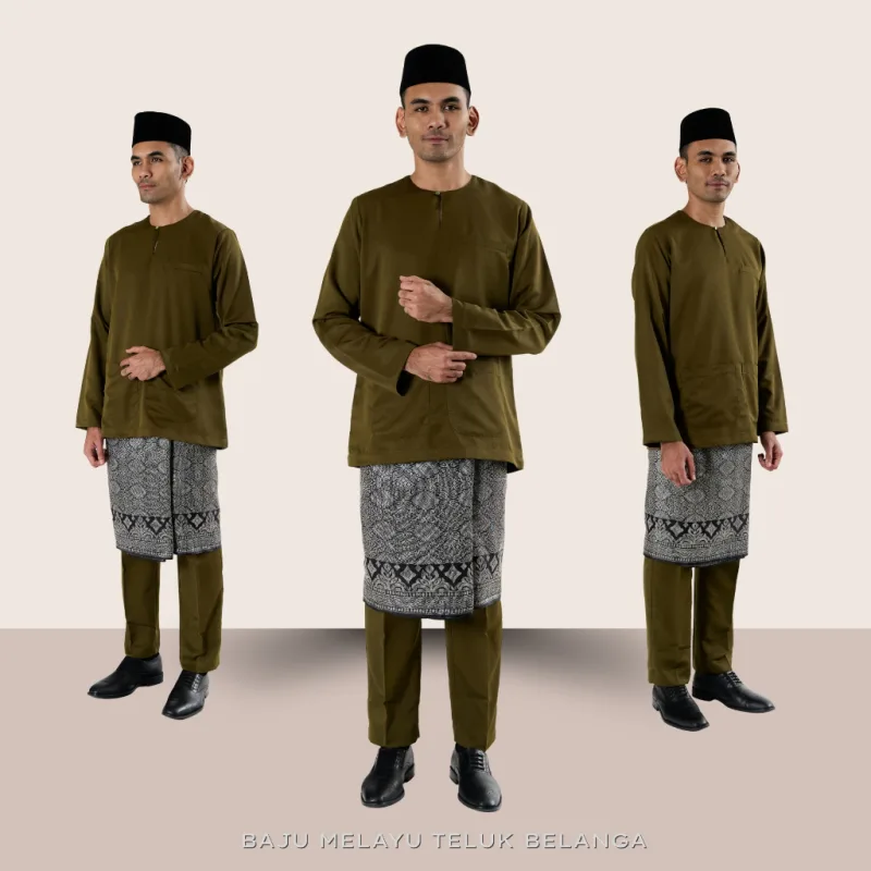 BAJU MELAYU TELUK BELANGA HANG LEKIR IN 7 COLOUR BY MOFF2U thumbnail 5