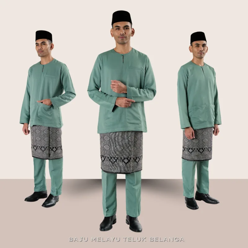 BAJU MELAYU TELUK BELANGA HANG LEKIR IN 7 COLOUR BY MOFF2U thumbnail 3