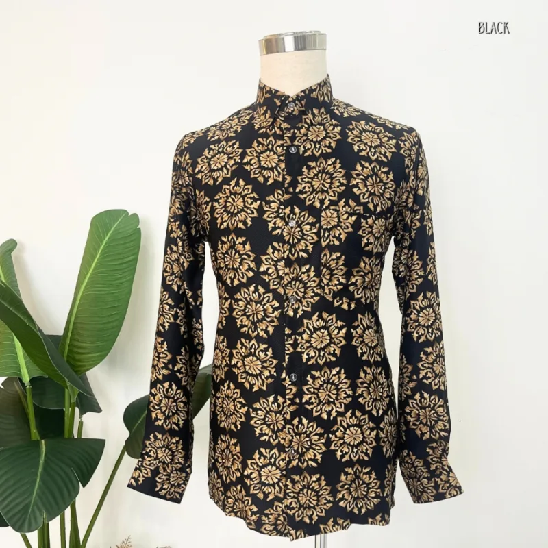 Kemeja Batik Seri Perak IN 5 Colour By moff2u thumbnail 2