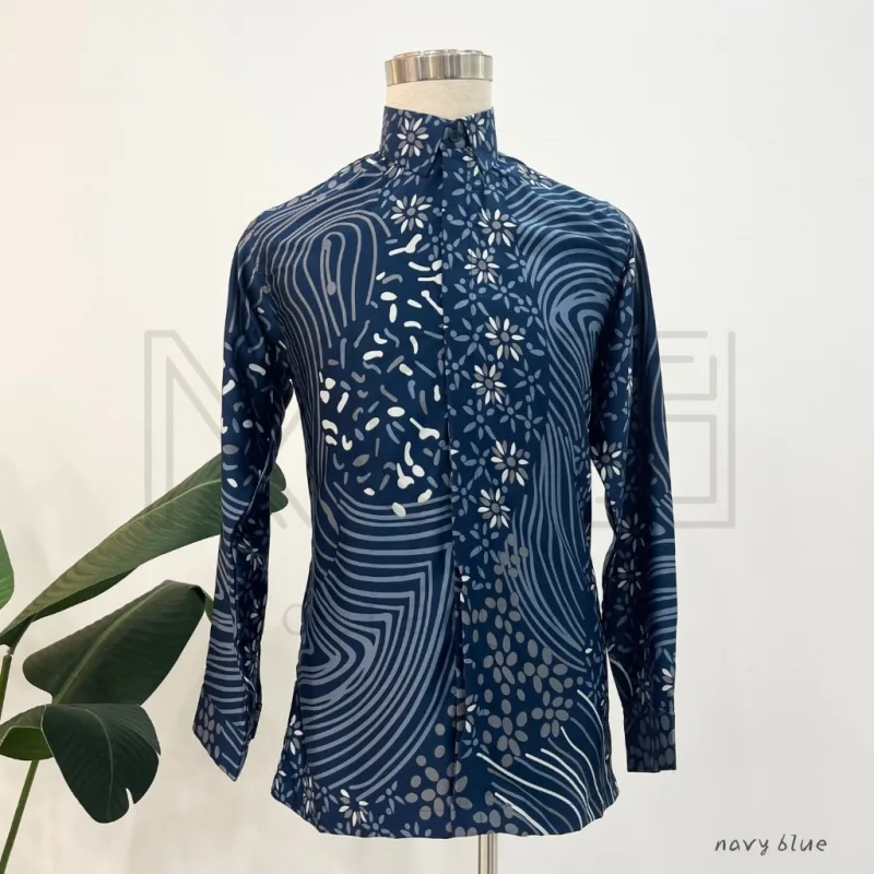 Kemeja Batik Arunika IN 5 Colour I Baju Batik I Batik Malaysia by MOff2U thumbnail 2