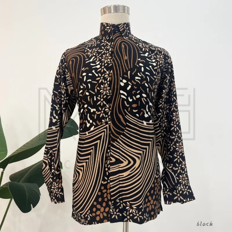 Kemeja Batik Arunika IN 5 Colour I Baju Batik I Batik Malaysia by MOff2U thumbnail 5
