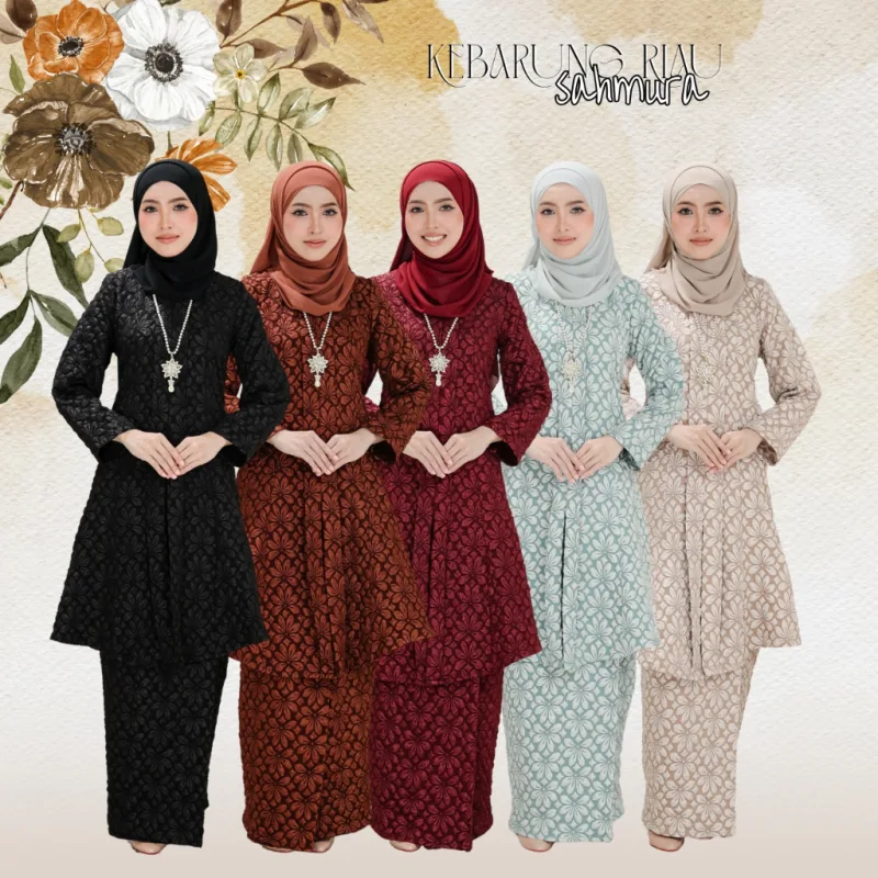 Kebarung Riau Sahmura Adults in 5 colour by Moff Collection
