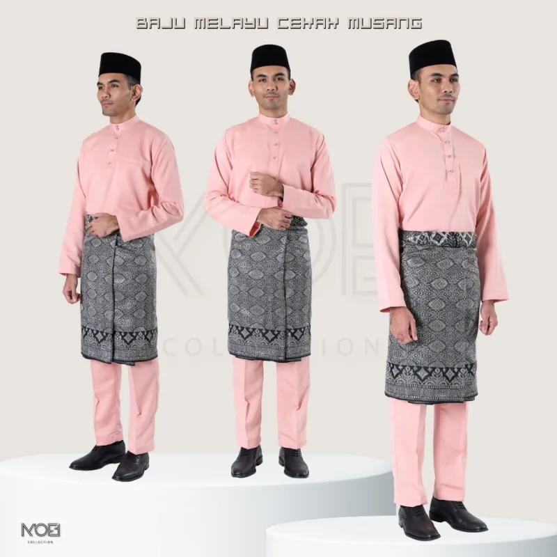 BAJU MELAYU CEKAK MUSANG ADAM NO LOGO IN 8 COLOUR BY MOFF2U thumbnail 2
