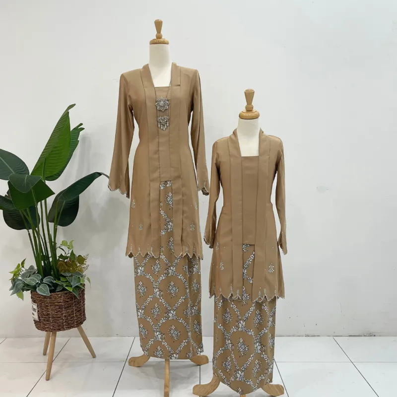 Set Family Kebarung Sarra In Mocha By Moff2U thumbnail 4