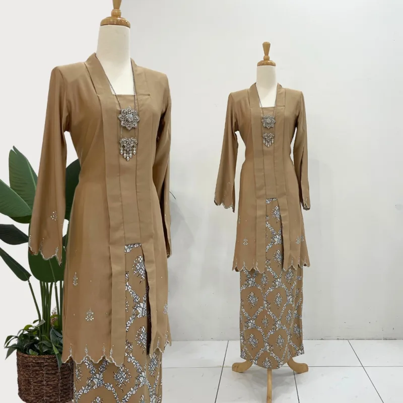 Set Family Kebarung Sarra In Mocha By Moff2U thumbnail 3
