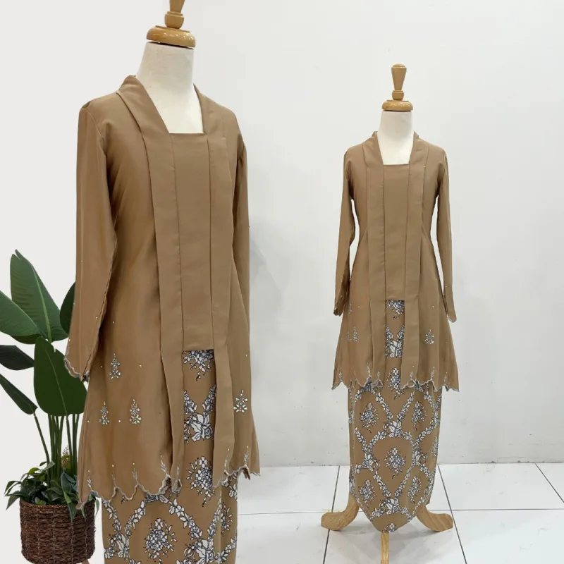Set Family Kebarung Sarra In Mocha By Moff2U thumbnail 2