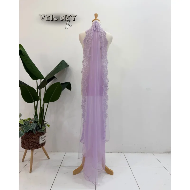 New Veil In 6 Colour by MOff2U I Veil Nikah I Veil sanding I Veil tunang