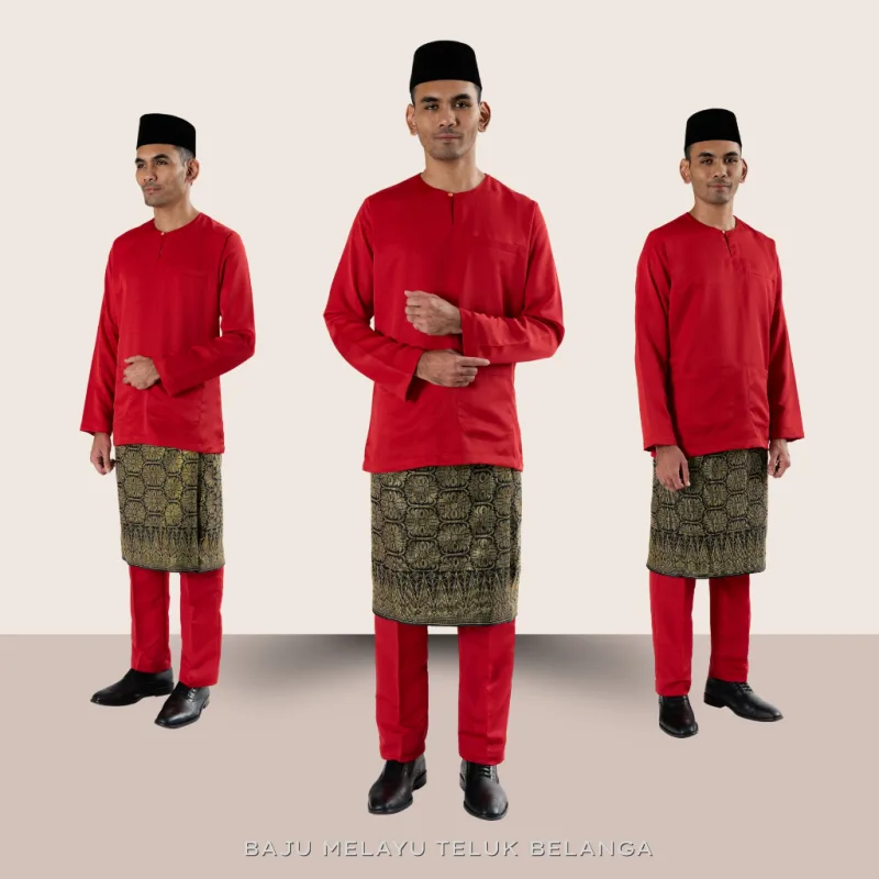 BAJU MELAYU TELUK BELANGA HANG LEKIR IN 7 COLOUR BY MOFF2U thumbnail 2
