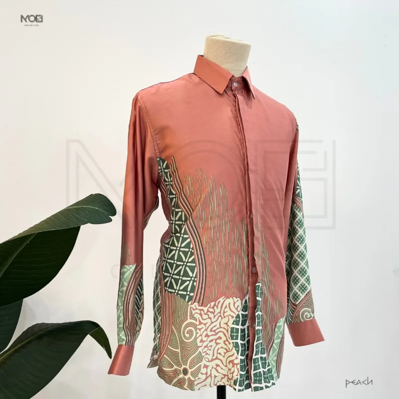 KEMEJA BATIK LELAKI KELANA IN 5 COLOUR BY MOFF COLLECTION thumbnail 2