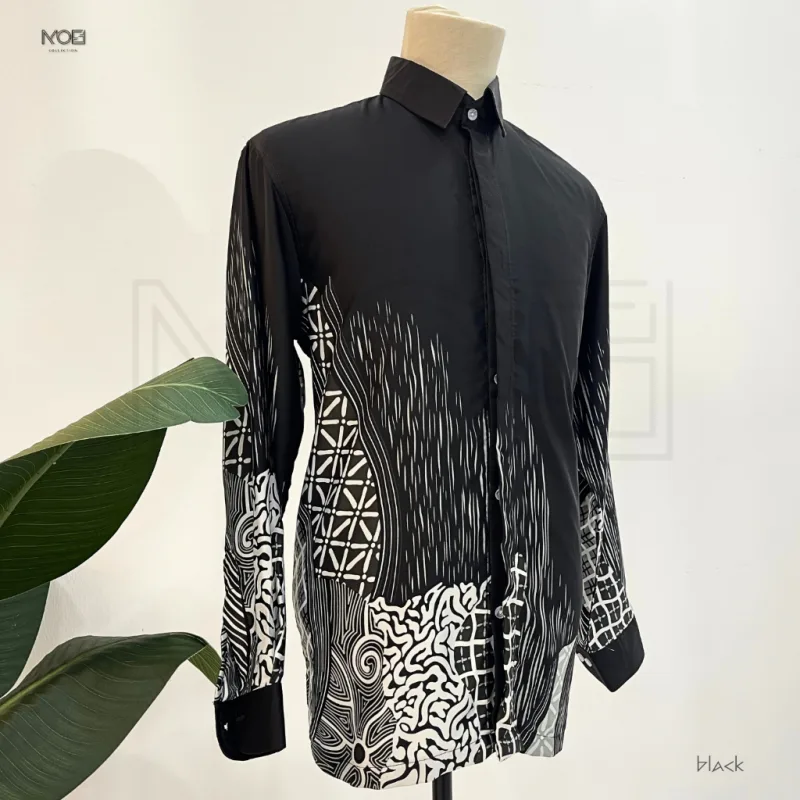 KEMEJA BATIK LELAKI KELANA IN 5 COLOUR BY MOFF COLLECTION thumbnail 5