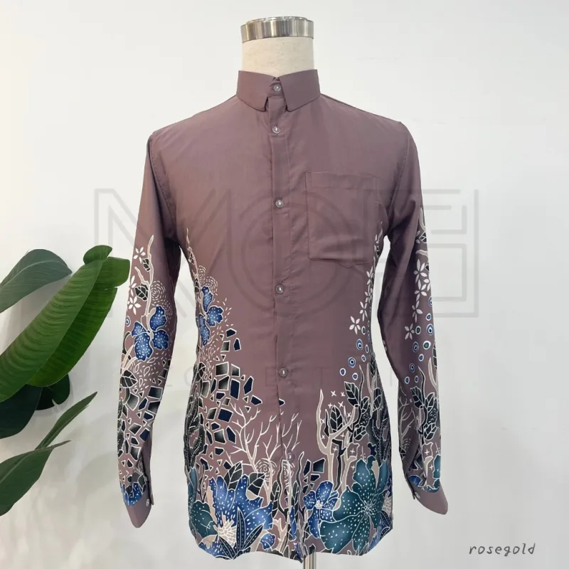 Kemeja Seri Dahlia IN 6 Colour BY MOFF2U I Kemeja Moden I Batik Malaysia thumbnail 2