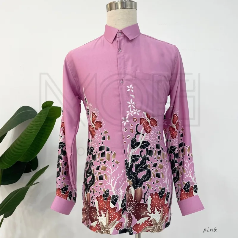 Kemeja Seri Dahlia IN 6 Colour BY MOFF2U I Kemeja Moden I Batik Malaysia thumbnail 4