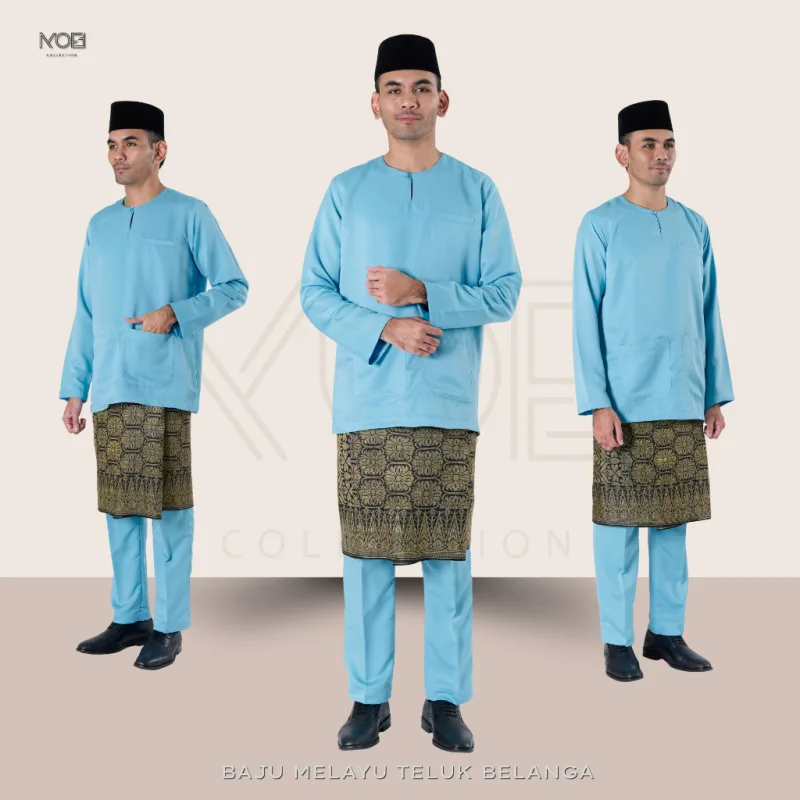 BAJU MELAYU TELUK BELANGA HANG LEKIR IN 7 COLOUR BY MOFF2U thumbnail 5