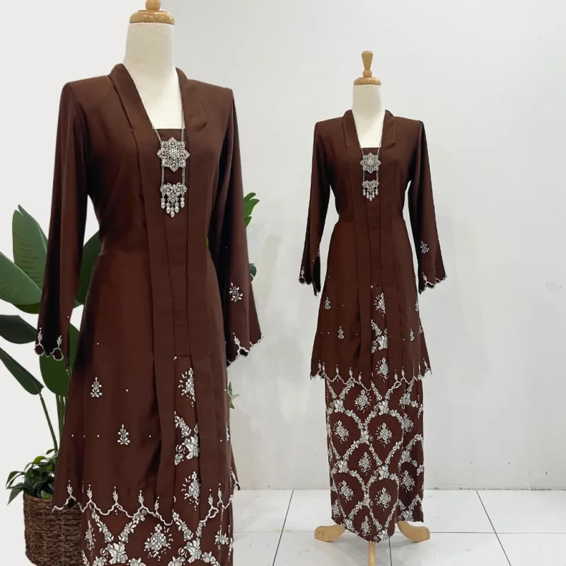 Set Family Kebarung Sarra In Dark Brown By Moff2U thumbnail 3