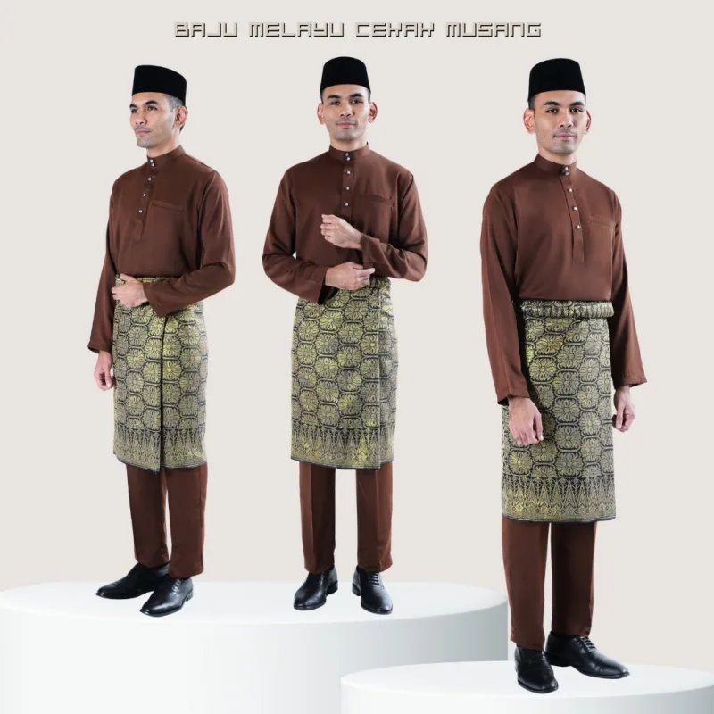 BAJU MELAYU CEKAK MUSANG ADAM NO LOGO IN 8 COLOUR BY MOFF2U thumbnail 5