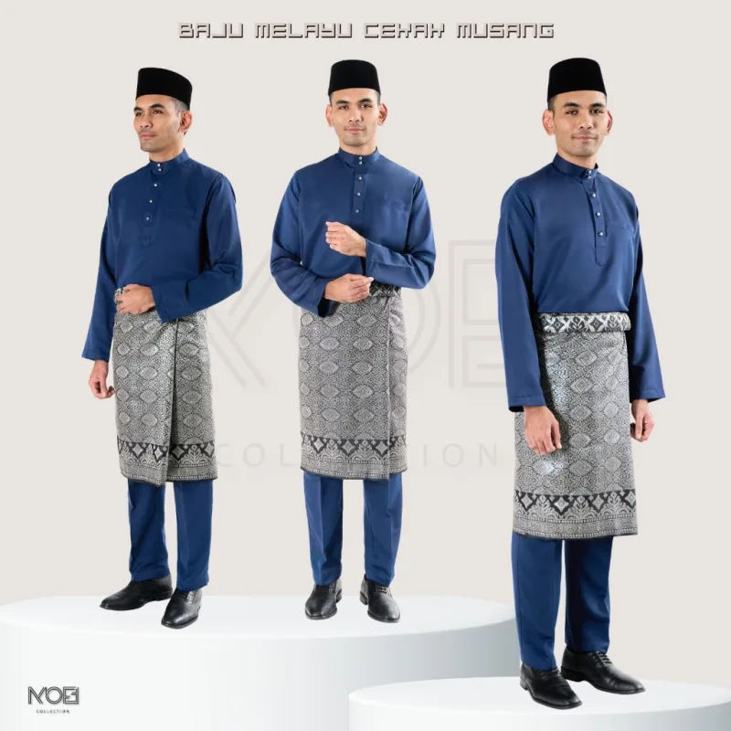 BAJU MELAYU CEKAK MUSANG ADAM NO LOGO IN 8 COLOUR BY MOFF2U thumbnail 3