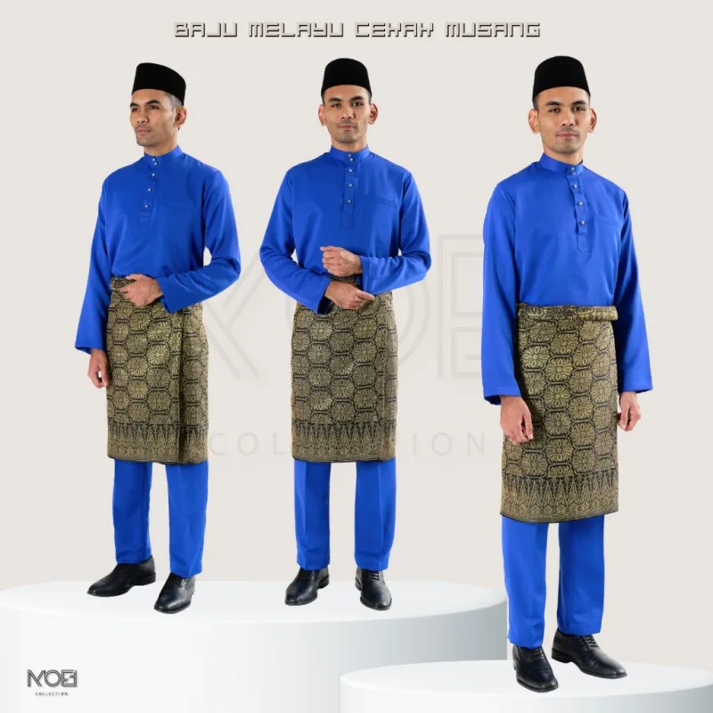 BAJU MELAYU CEKAK MUSANG ADAM NO LOGO IN 8 COLOUR BY MOFF2U thumbnail 4