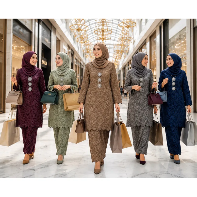 KURUNG MODEN PURNAMA ADULT 2.0 IN 5 COLOUR BY MOFF2U