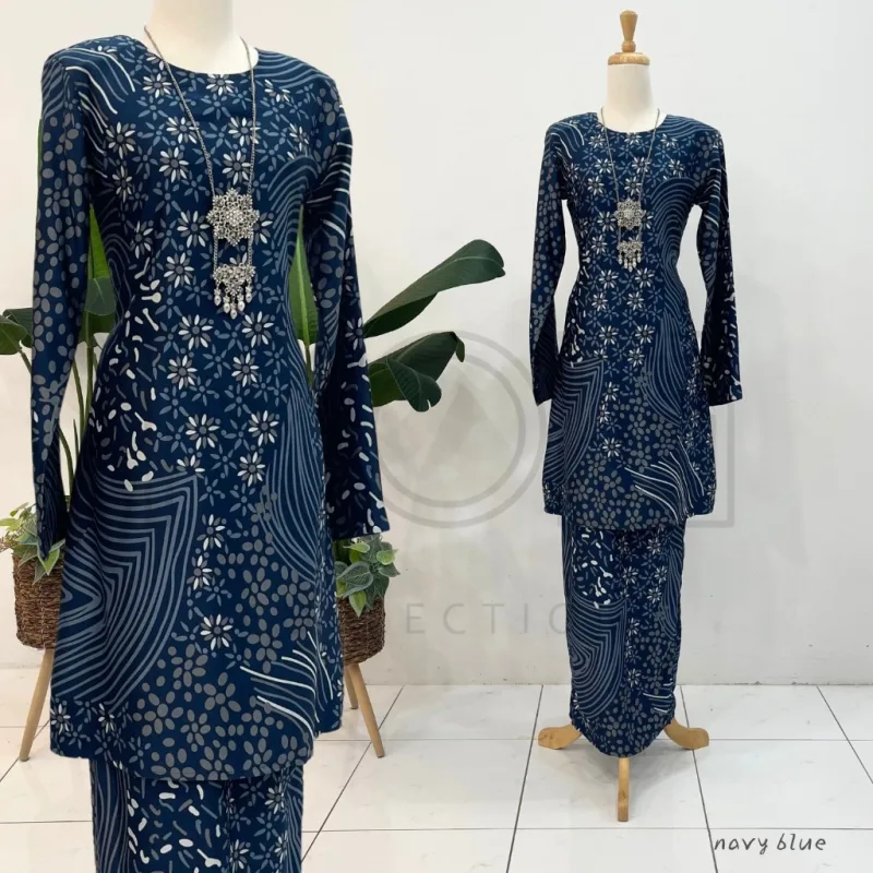 Kurung Batik Arunika IN 5 Colour I Baju Batik I Batik Malaysia by MOff2U thumbnail 2