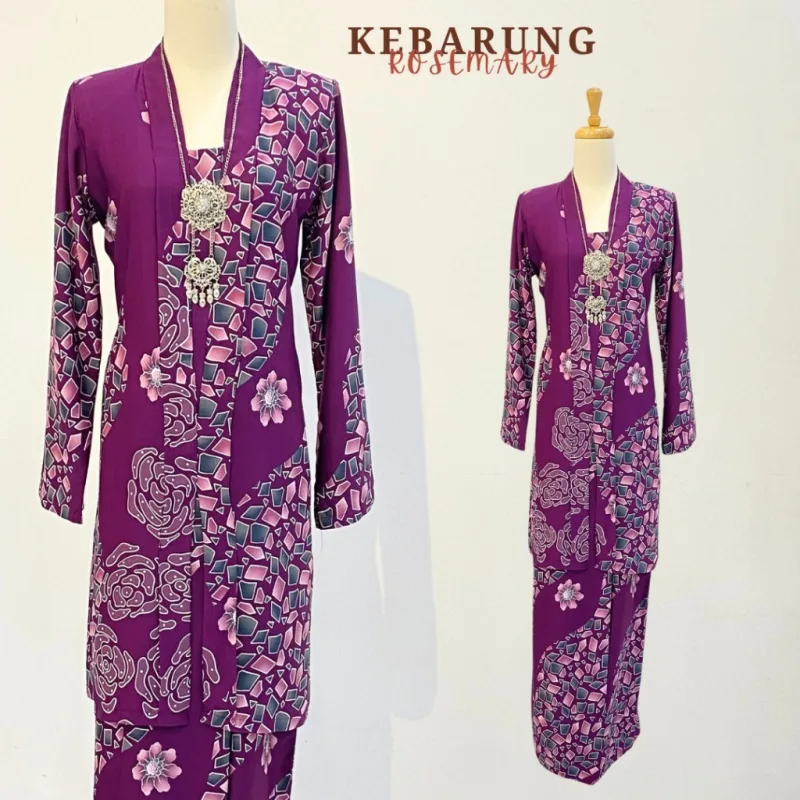 Kebarung batik Rosemary In 8 colour by moff2u thumbnail 2
