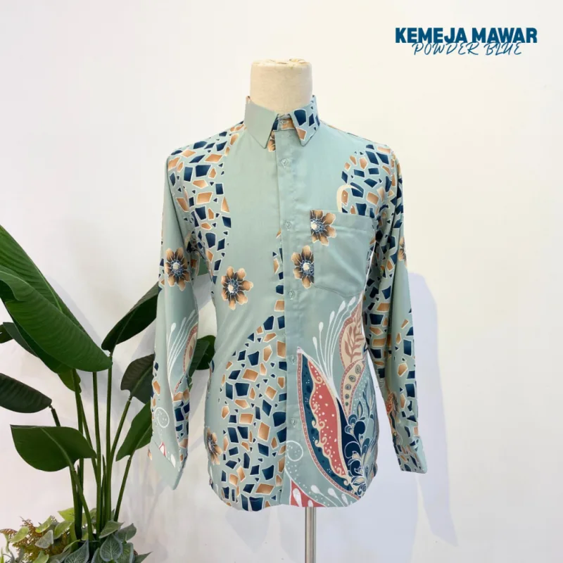 New Design !! Kemeja Batik Mawwar in 8 colour by Moff2U thumbnail 4