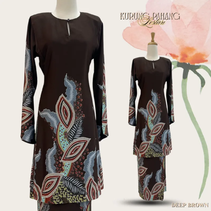 NEW ARRIVAL | KURUNG PAHANG BATIK LESTARI | BATIK MALAYSIA | IN 5 COLOUR thumbnail 2