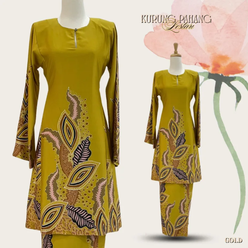 NEW ARRIVAL | KURUNG PAHANG BATIK LESTARI | BATIK MALAYSIA | IN 5 COLOUR thumbnail 3
